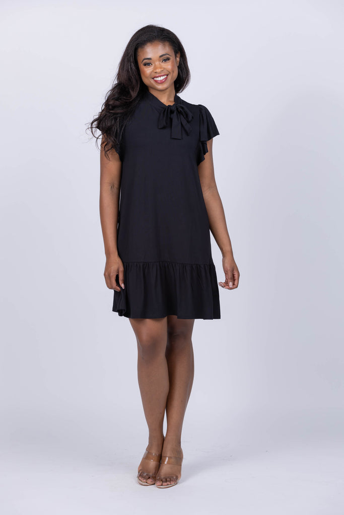 Long Sleeve Dress Black Peplum Dress, Elegant Midi Dress Lace - Etsy